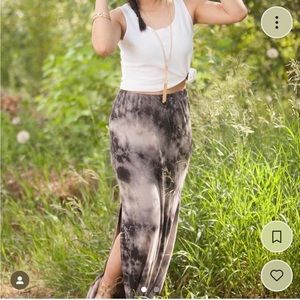 Boho long skirt